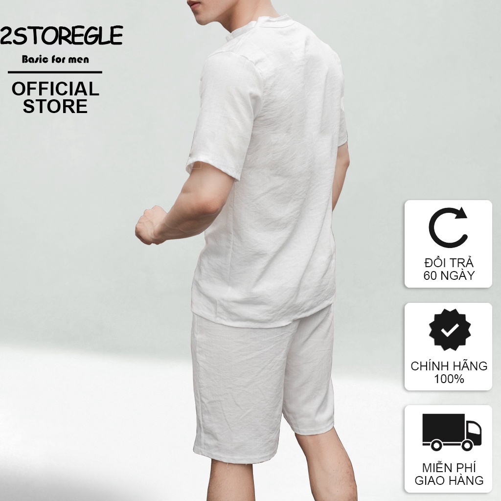 Bộ Quần Áo Đũi 2STOREGLE Chất Vải Mát Mềm Mịn Không Xù Lông Không Bai Gião