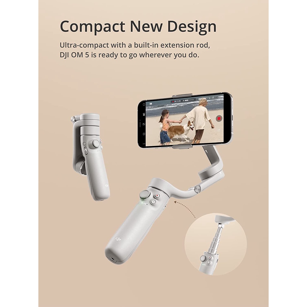 Tay cầm chống rung 3 trục cho DJI OM5 OM 5
 | BigBuy360 - bigbuy360.vn