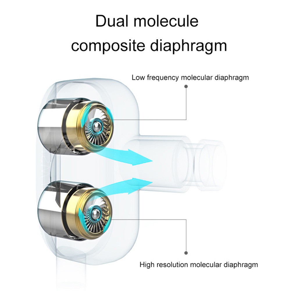 Tai nghe nhét tai SPRISE BH1 có micro giắc cắm 3.5mm và dây điều khiển