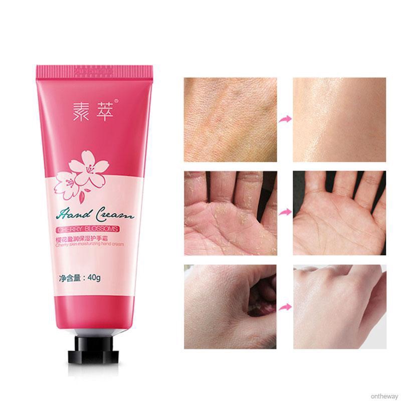 [Hàng mới về] Kem dưỡng da tay chiết xuất hoa đào dưỡng ẩm chống khô da | BigBuy360 - bigbuy360.vn