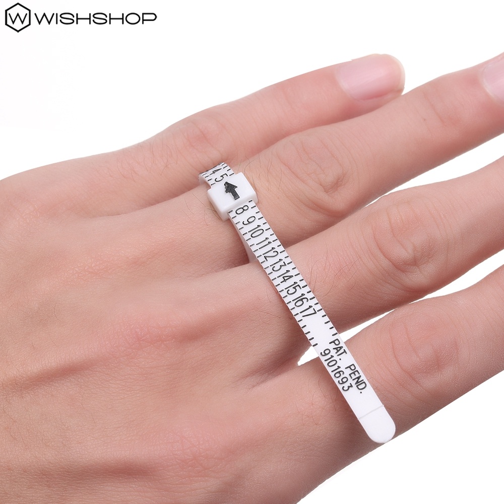 Thước đo kích thước ngón tay chuyên nghiệp dành cho nam nữ cỡ US (1-17) và UK (A-Z)