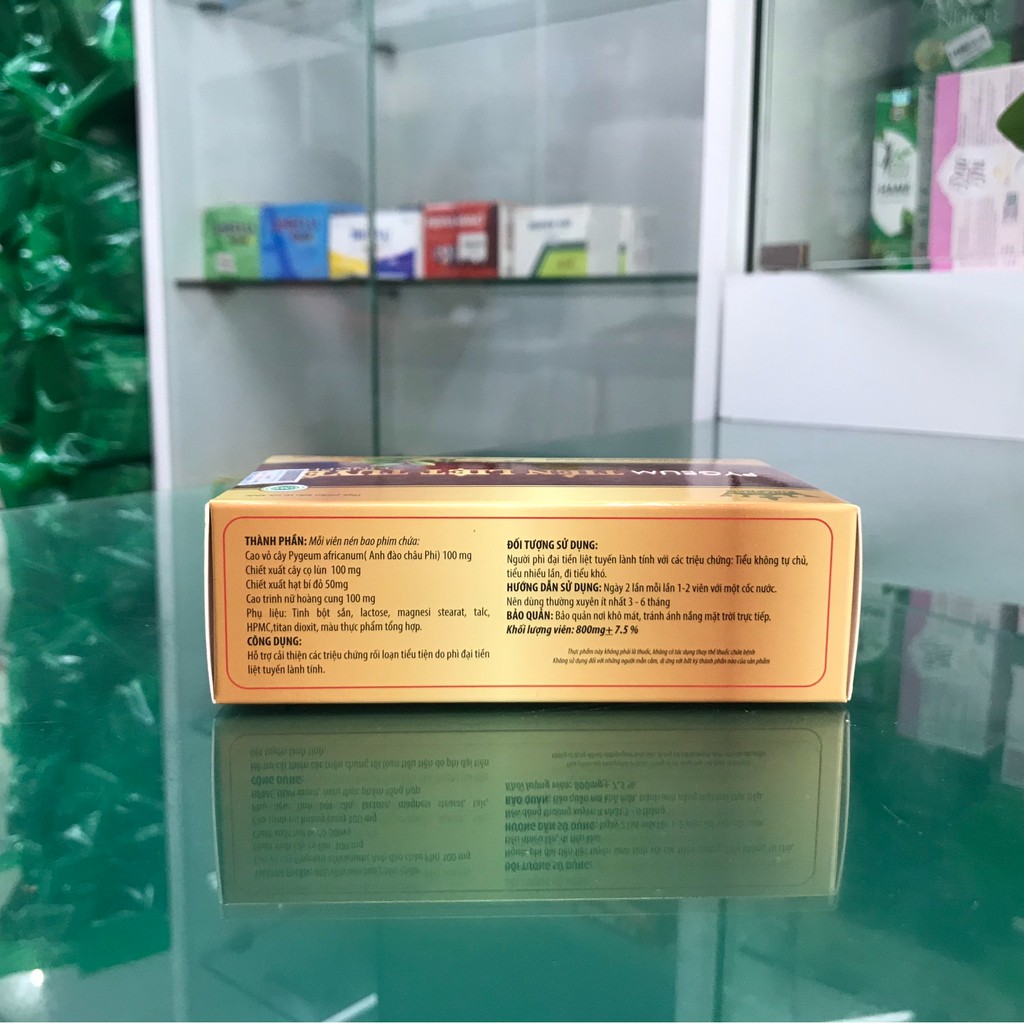 {Mẫu mới} Pygeum Kingphar - Hỗ Trợ Giảm kích thước Tuyến Tiền Liệt (30 Viên)