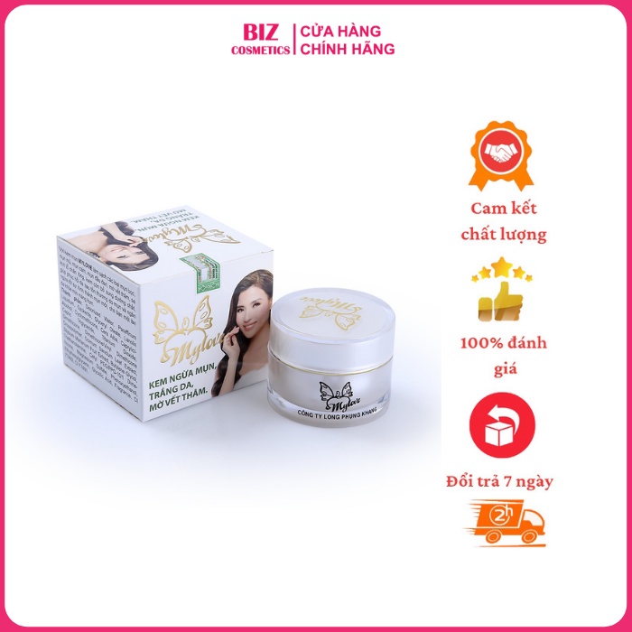 Kem ngừa mụn - Trắng da - Ngừa vết thâm MyLove chính hãng Long Phụng Khang