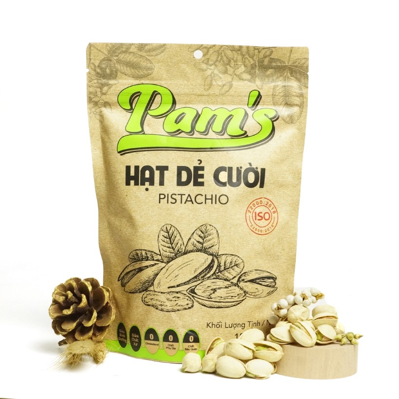 Hạt dẻ cười cao cấp Pam's (180g)