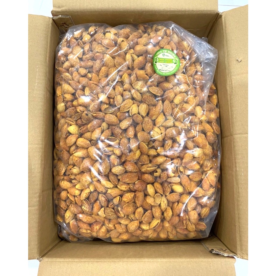 Hạnh Nhân Rang Bơ Vỏ Mỏng Mỹ Hạt Dinh Dưỡng Healthy Nuts - Túi 500g/1kg