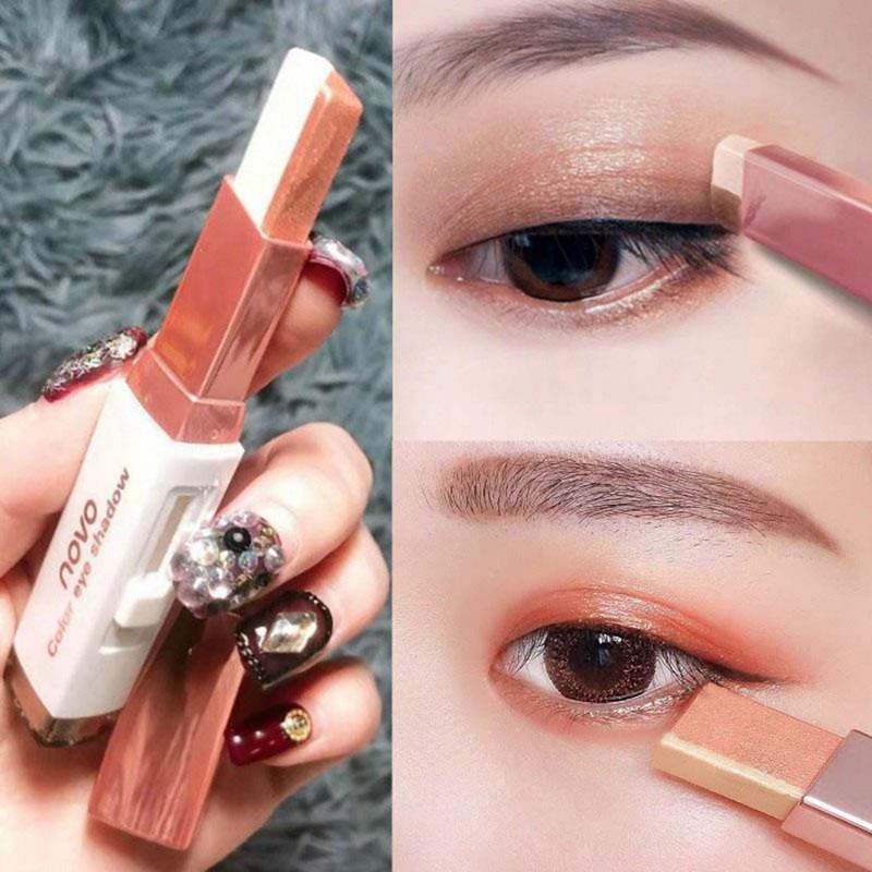 Phấn mắt dạng thỏi hai màu tạo hiệu ứng gradient