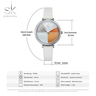 Đồng Hồ Nữ Shengke 11K0109L