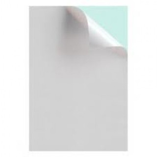 Giấy Decal A4 đế xanh. 1 xấp 100 tờ. Dùng để in ấn và bóc ra dán được. Vi Tính Quốc Duy