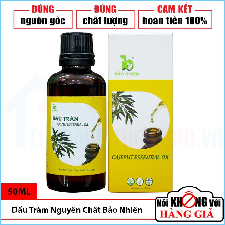 Dầu Tràm Sát Khuẩn Giữ Ấm Chống Cảm Lạnh Cho Trẻ Nhỏ Và Mẹ Bầu 50ml - Bảo Nhiên