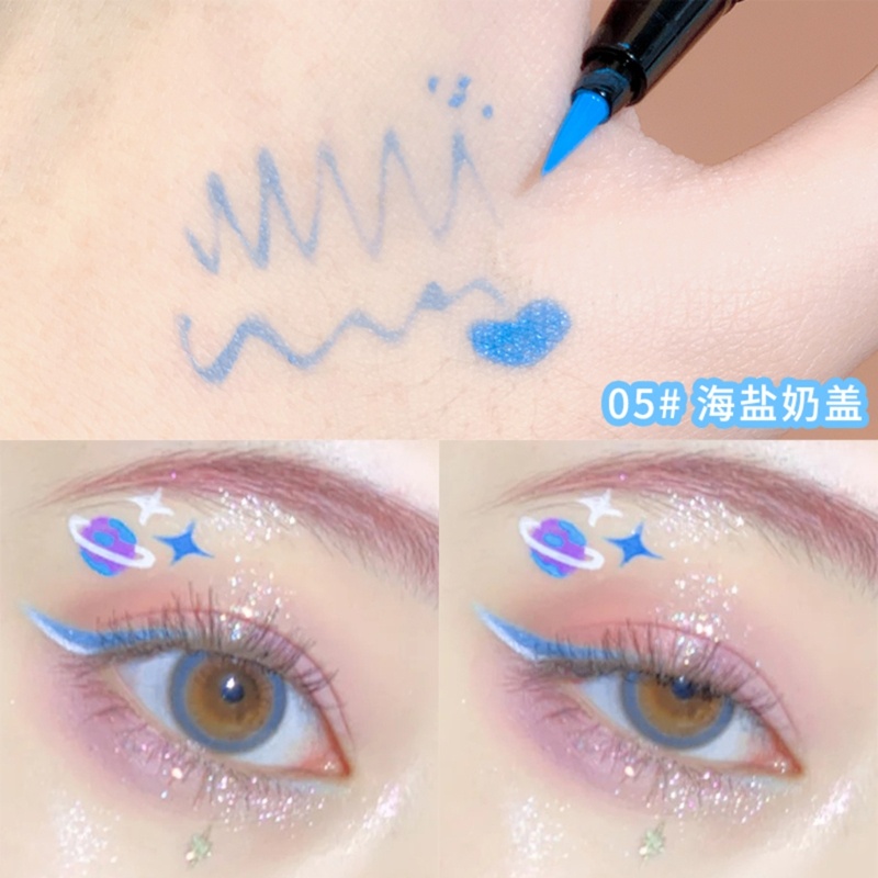 Bút Kẻ Mắt Dạng Lỏng 10MK Lâu Trôi Chống Thấm Nước Không Nhòe