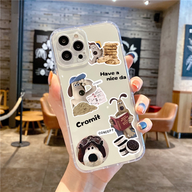 Dễ Thương Ốp Điện Thoại Mềm Trong Suốt In Hình Chó Cho iphone 14 15 pro max 13 mini 11 12 pro xs max x 6s 7 8 plus se3 xr 12 mini