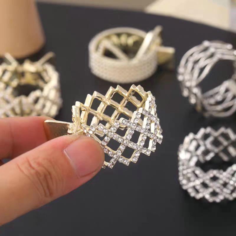 Kẹp Tóc Đính Đá Thời Trang 2022 Dành Cho Nữ