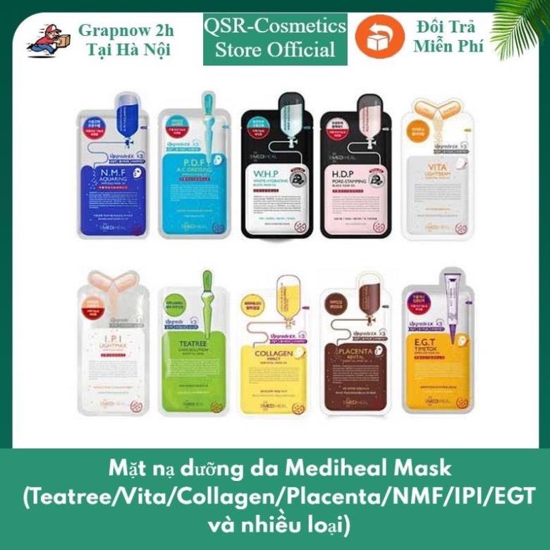 Mặt nạ dưỡng da Mediheal Mask (Teatree/Vita/Collagen/Placenta/NMF/IPI/EGT và nhiều loại)
