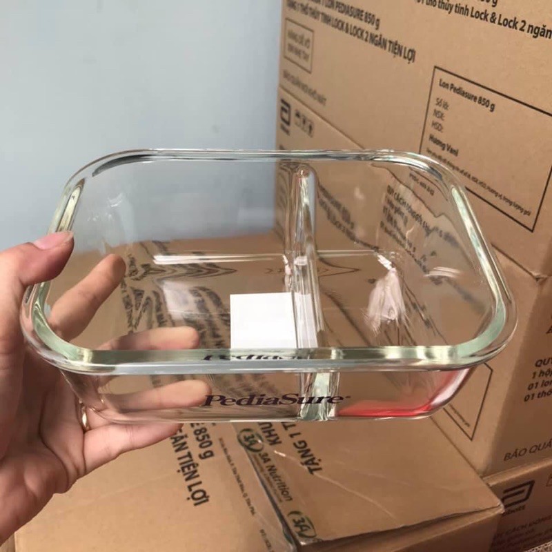 HỘP CƠM VĂN PHÒNG THUỶ TINH LOCK & LOCK CAO CẤP  QKM PEDISSUA | BigBuy360 - bigbuy360.vn