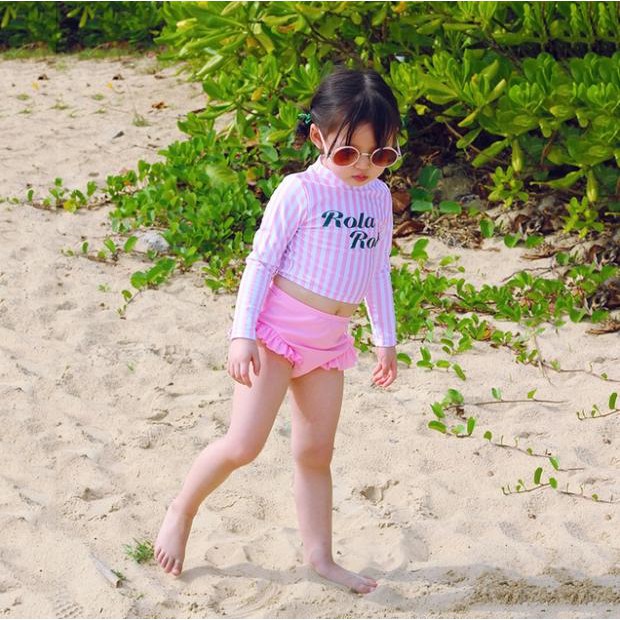 Bikini - Set đồ bơi bé gái dài tay ROLA siêu đẹp