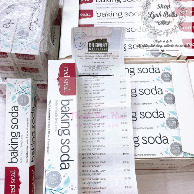 Kem đánh răng Baking soda
