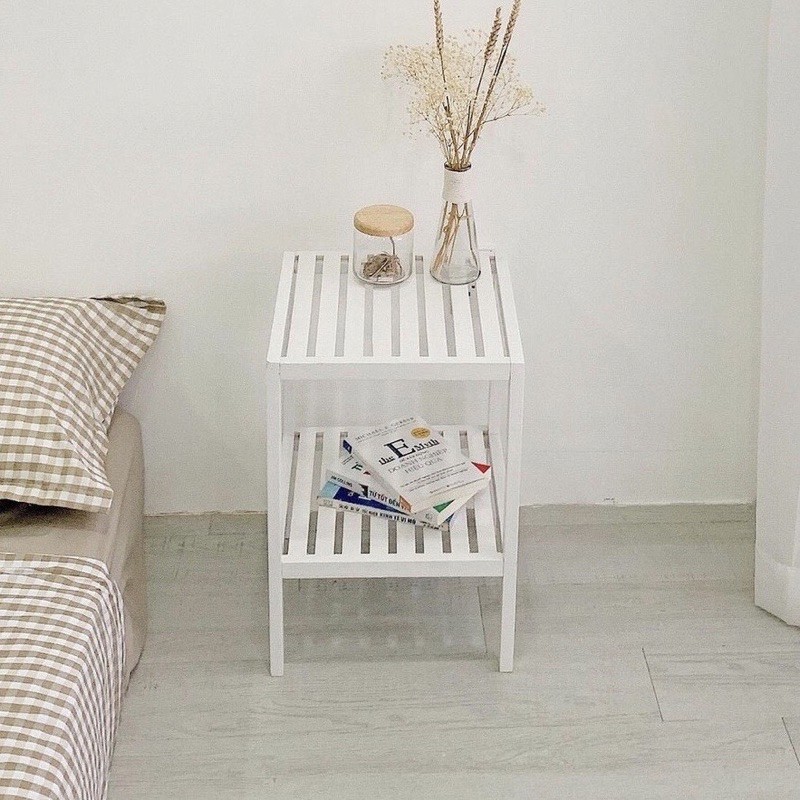 KỆ ĐẦU GIƯỜNG MÀU TRẮNG - KỆ TAB ĐẦU GIƯỜNG | BigBuy360 - bigbuy360.vn