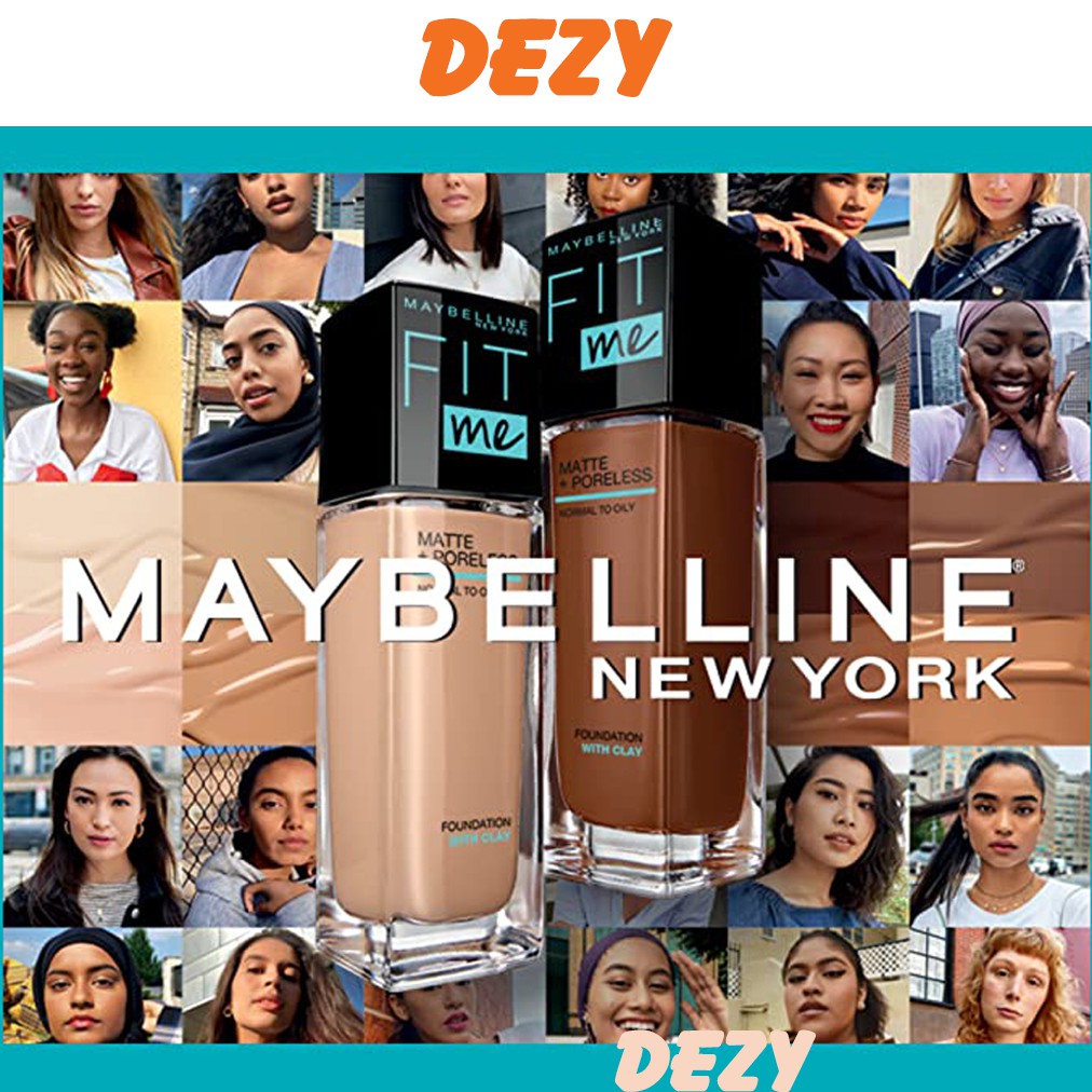 [HÓA ĐƠN+TEM PHỤ] Kem Nền MayBeline Fit Me CHÍNH HÃNG Cho Da Dầu - Kem Chống Nắng UV Kem Che Khuyết Điểm Maybelline Dezy | BigBuy360 - bigbuy360.vn