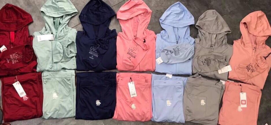 [ HÀNG VNXK] SÉT VÁY_ÁO CHỐNG NẮNG U_NI VẢI XUẤT DƯ VNXK [ ẢNH THẬT] | BigBuy360 - bigbuy360.vn