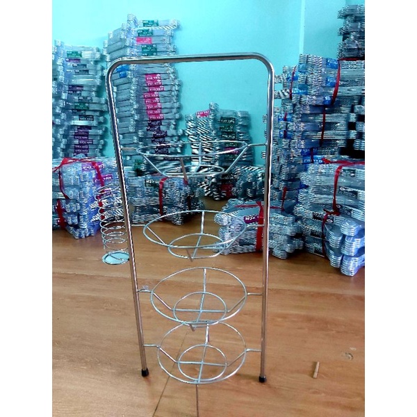 khay bê tô 4 chiếc , xách tô 20x50cm , bê bát inox 201 cao cấp ống