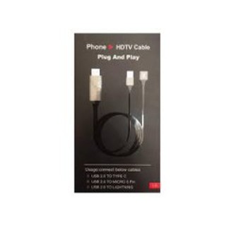 Cáp hdmi mhl đa năng từ điện thoại lên tivi