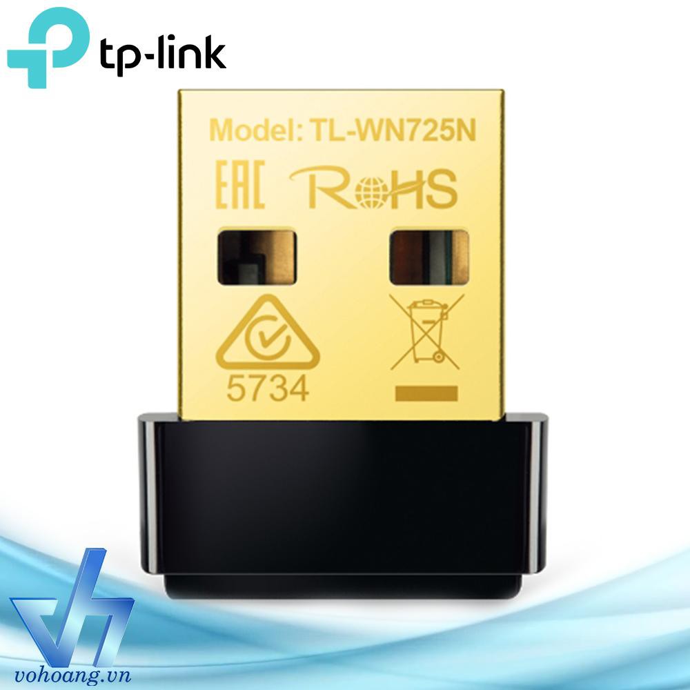 Bộ Thu Sóng Wifi TP-LINK TL-WN725N Đen