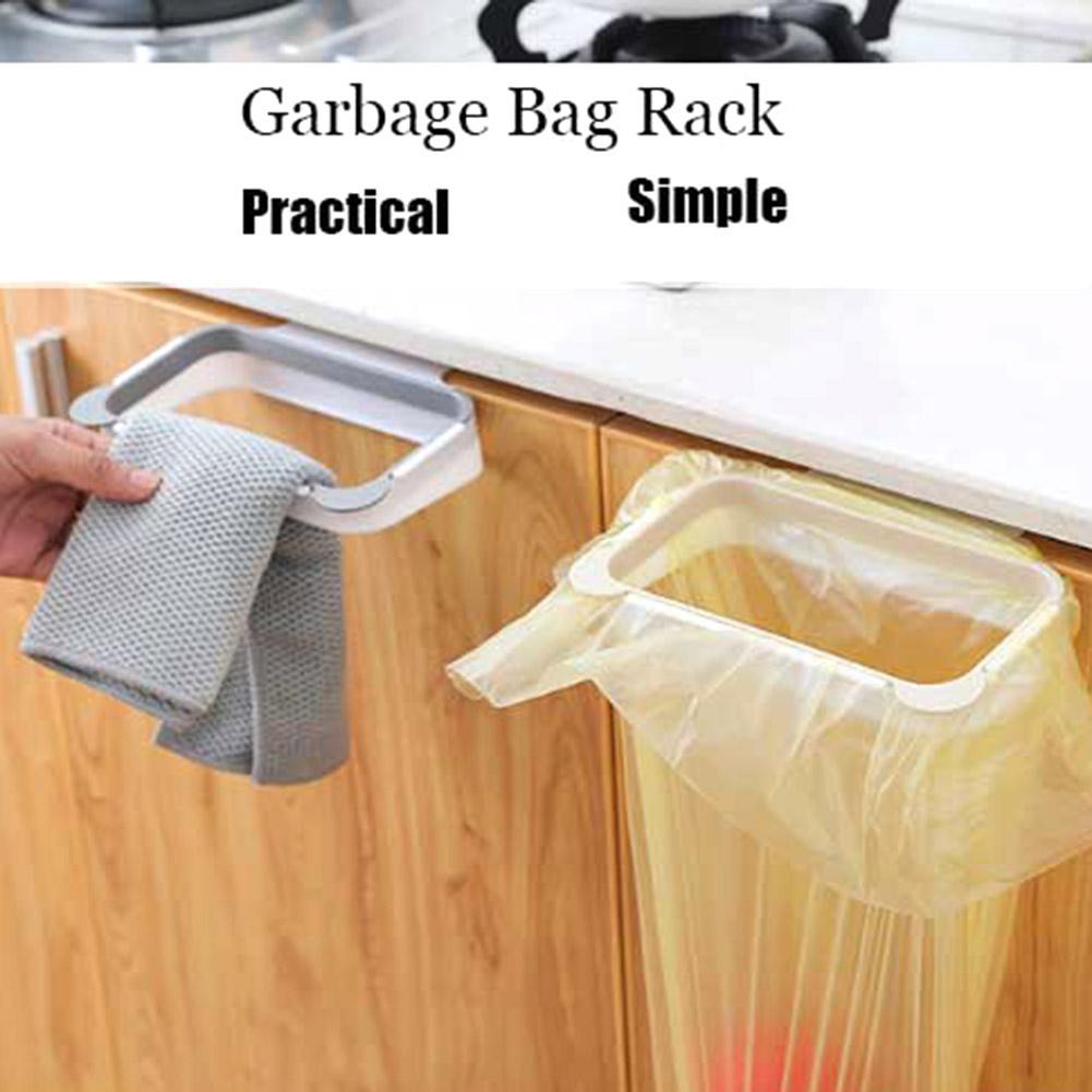 Dụng cụ treo túi đựng rác chất liệu nhựa thiết kế tiện lợi