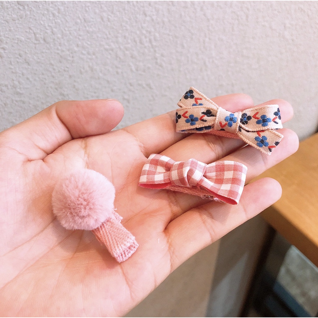 Set kẹp tóc cho bé ( set 3 kẹp )