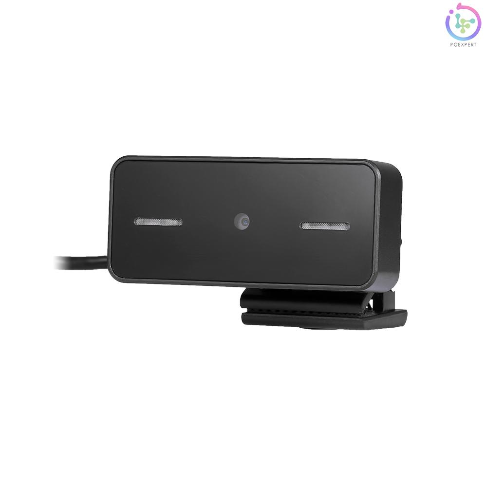 5 Million Pixels High Definition USB Camera Auto Focus Webcam Built-in Microphone Drive-free Web Camera for PC Laptop Black