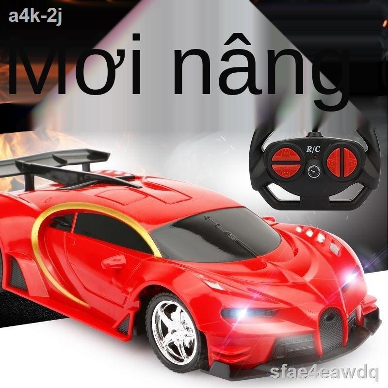 【bán chạy】❡Ô tô đồ chơi trẻ em điều khiển từ xa có thể sạc lại drift xe đua cậu bé điện