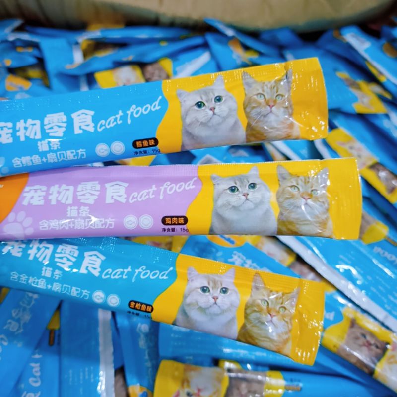 Súp thưởng cho mèo Shizuka 15g 3 vị thơm ngon hấp dẫn