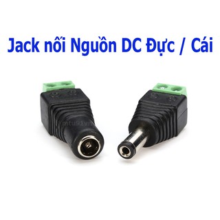Đầu Cắm Nguồn - Jack DC Đực và Cái