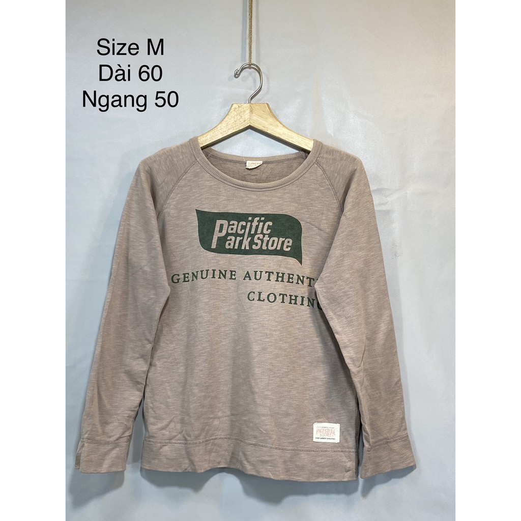 áo thun nỉ sweater chữ A 2 hand