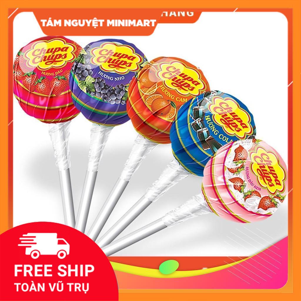 Kẹo Mút Chupa Chups Hương Trái Cây Hỗn Hợp 60 Que