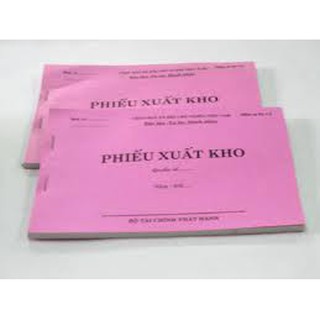 Phiếu nhập kho/xuất kho 1 liên