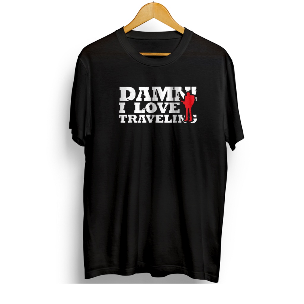 Áo Thun Leo Núi Tay Ngắn Màu Đen In Chữ I Love 30s Thời Trang Cho Nam Và Nữ Size M L XL XXL XXXL