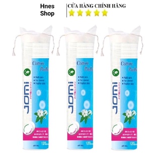 Bông tẩy trang Jomi Nhật Bản 120 miếng