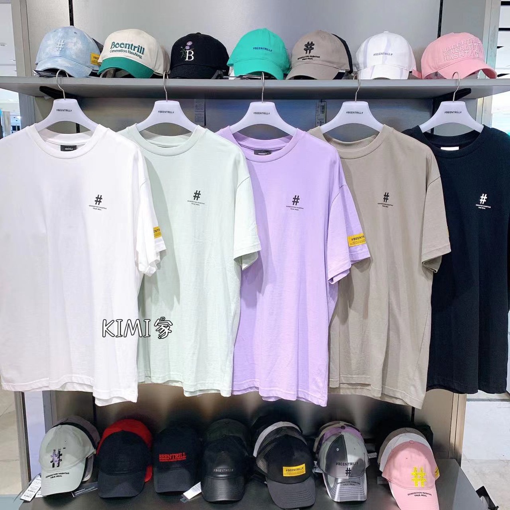 Áo Thun cotton Ngắn Tay In Hình BEENTRILL Thời Trang Dành Cho Nam Và Nữ