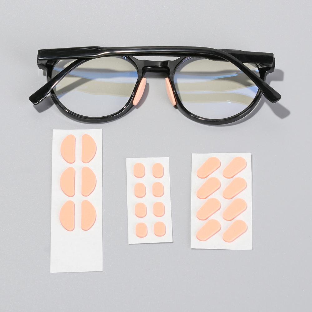 ESPO Set 4 Cặp Đệm Mũi Mắt Kính 1.5mm Màu Đen Chống Trượt Cho Nam Nữ