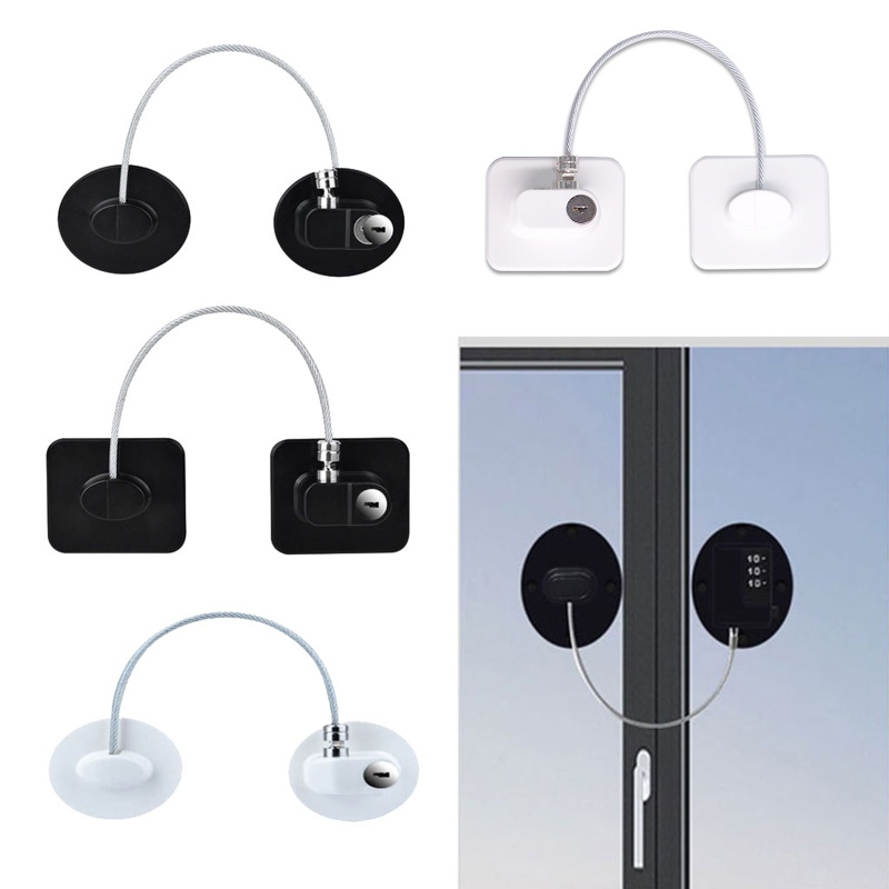 Khóa Cửa Sổ Bảo Vệ An Toàn Cho Bé Chống Rơi Tiện Dụng Sa