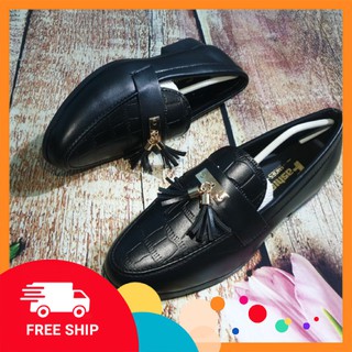 Giày da nam ⚡️FREESHIP⚡️ đính chuông da mềm dập vân lịch lãm, Giày tây nam công sở kết hợp quần âu kaki đi chơi, dự tiệc