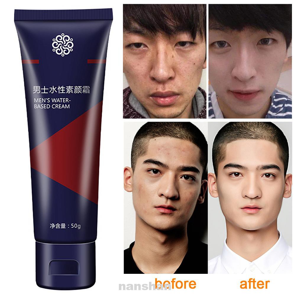 50g Gift Skin Care Portable Easy Clean Oil Control Nourishing Revitalising Tone Up Natural Whitening Men BB Cream