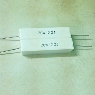 Điện trở sứ 20W12 ohm 2 cái