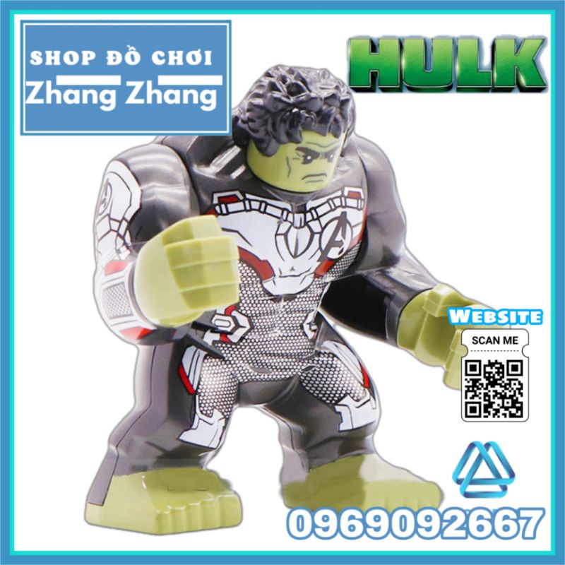 Đồ chơi Xếp hình người khổng lồ xanh Hulk Quantum Suit Minifigures Koruit Xp188 KT1026
