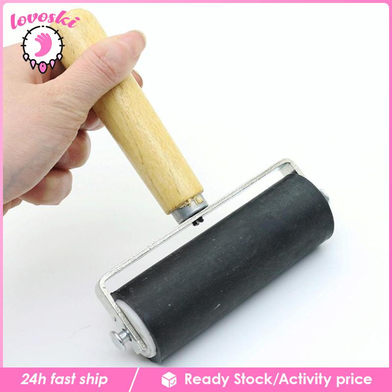 [Lovoski] Dụng Cụ Con Lăn Sơn Cao Su In Ấn Mực