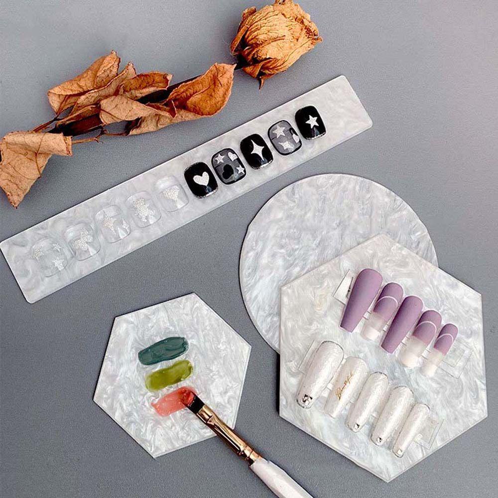 Giá Đỡ Móng Tay Giả Trưng Bày Bằng Acrylic Dành Cho Salon