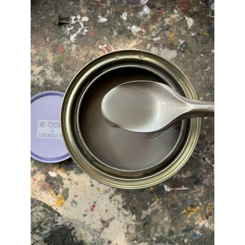 Sơn màu ghi ánh vàng 4RO Toyota Vios altis đóng lon 1kg