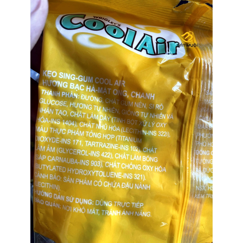 Kẹo sing-gum Cool Air gói 145g/ hũ 58g