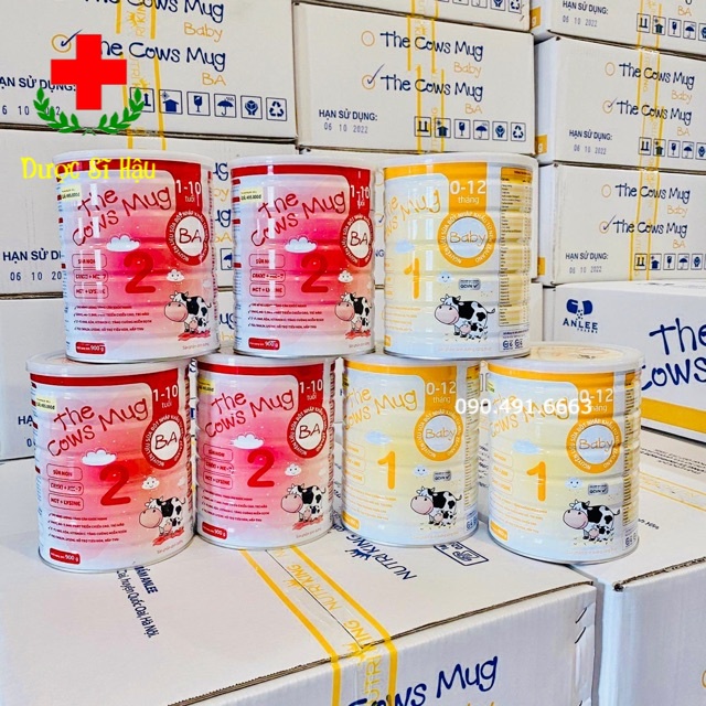 🌸 Sữa Công Thức The Cows Mug - Số 1