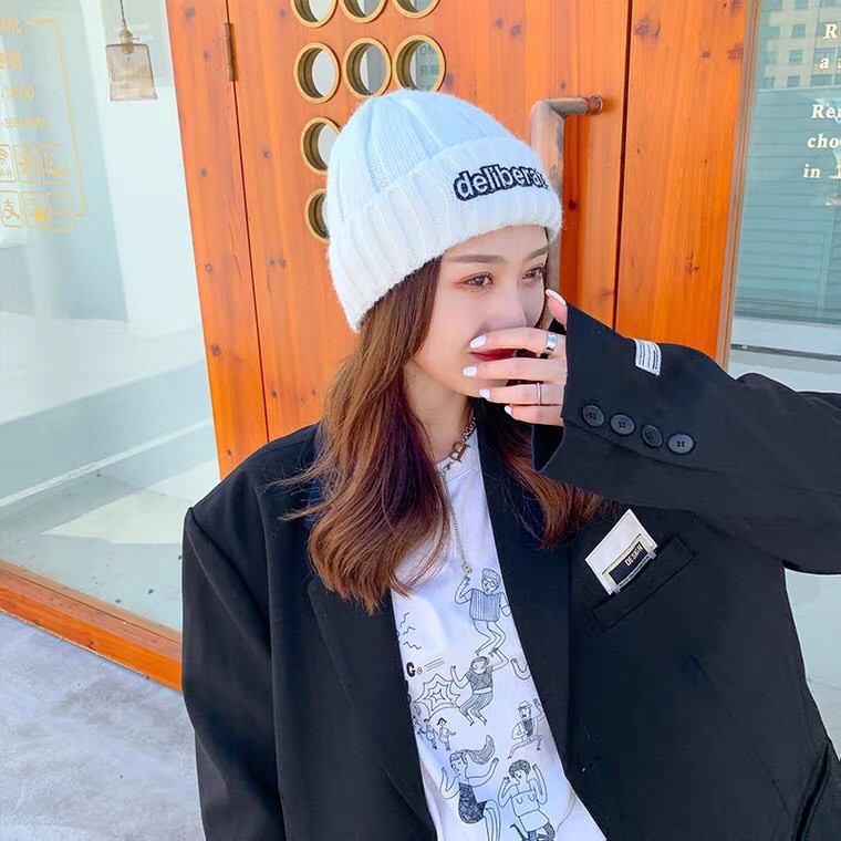 Nón len nữ, mũ len nam, mũ beanie phong cách Hàn Quốc, trẻ trung, năng động